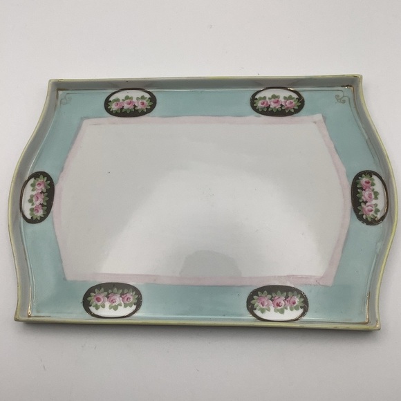Antique Nippon Hand Painted Tray - Picture 1 of 11
